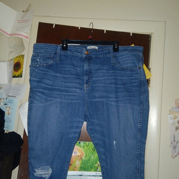 MADEWELL Curvy high rise skinny PLUS SIZE - Picture 7 of 11